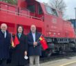 Trans-Eurasia-Express: erster Containerzug über neue Route in Hamburg eingetroffen (Foto: Port of Hamburg)