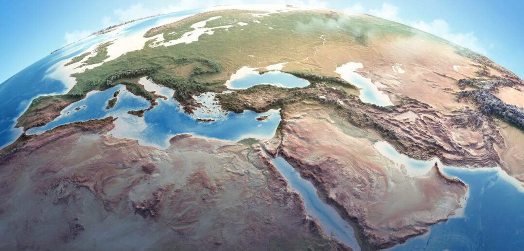 MENA Region: grüner Strom, synthetische Kraftstoffe, die Länder, Fakten-Tabelle (Foto: AdobeStock - mozZz 427419944)