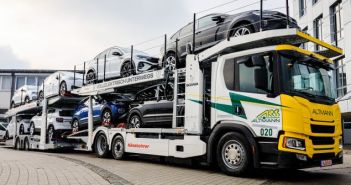 Revolution im Autotransport: Scania P 25 BEV ist weltweit erstes vollelektrisches (Foto: Michael Baumgartner. KiTO)