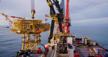 Erfolgreiche Installation der Fenix-Plattform sichert langfristige Energieversorgung (Foto: Wintershall Dea)