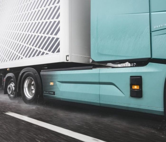 Der neue Elektro-Lkw von Volvo hat eine Reichweite von bis 600km (Foto: Volvo Group Trucks Central Europe GmbH)