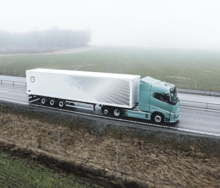 Der neue Elektro-Lkw von Volvo hat eine Reichweite von bis 600km (Foto: Volvo Group Trucks Central Europe GmbH)