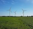 Repowering startet: Drei Nordex N149 ersetzen fünf Altanlagen (Foto: Energiequelle GmbH)