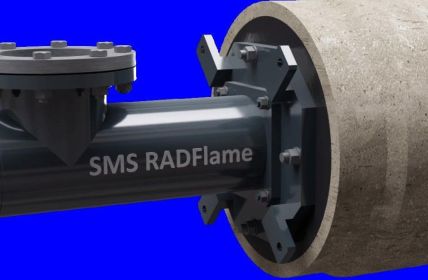 Hochleistungs-Wärmetauscher und Feuerfestmaterial steigern Energieeffizienz und senken Brennstoffverbrauch deutlich SMS modernisiert Charleroier Hubbalkenofen auf 25 Prozent reduzierte (Foto: SMS group GmbH)