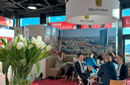 Invest Region Leipzig präsentiert Zukunftsprojekte auf MIPIM Cannes (Foto: Invest Region Leipzig GmbH)