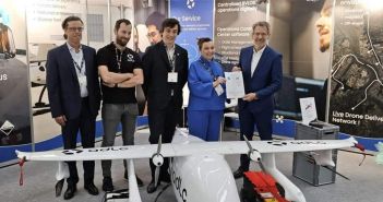 ADLC erhält LUC-Zertifikat für komplexe zulässige Gefahrgut-Beförderung per (Foto: ADLC - A Drone Logistics Company)